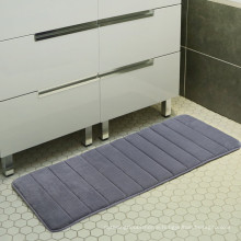 waterproof non slip memory foam bath rug pad